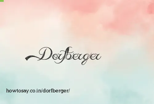 Dorfberger