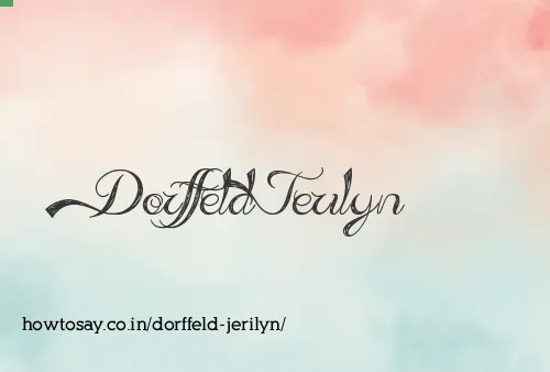 Dorffeld Jerilyn
