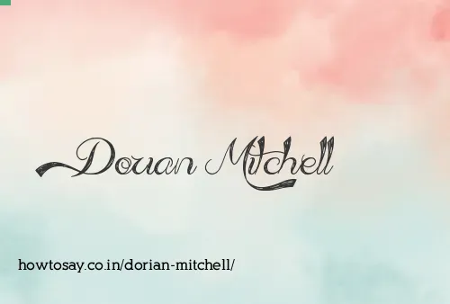 Dorian Mitchell