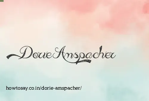 Dorie Amspacher
