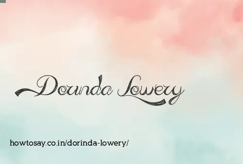 Dorinda Lowery