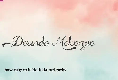 Dorinda Mckenzie