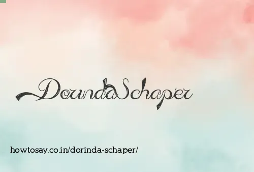 Dorinda Schaper