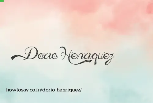 Dorio Henriquez