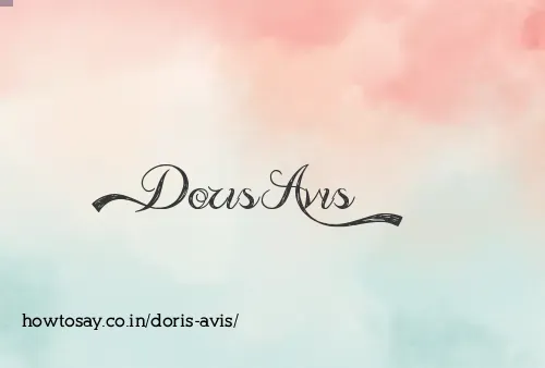 Doris Avis