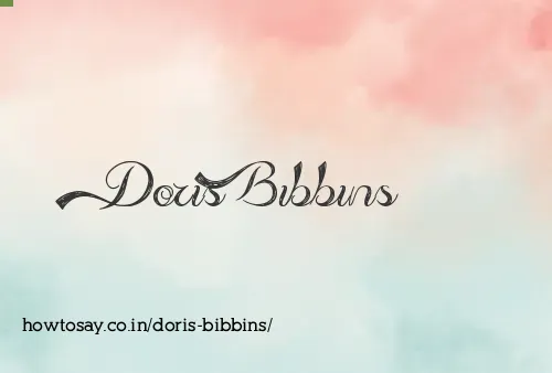 Doris Bibbins