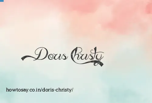 Doris Christy