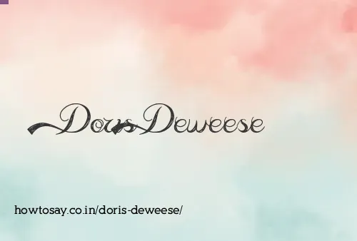 Doris Deweese