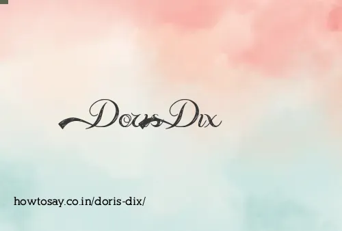 Doris Dix