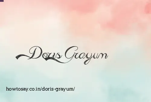 Doris Grayum
