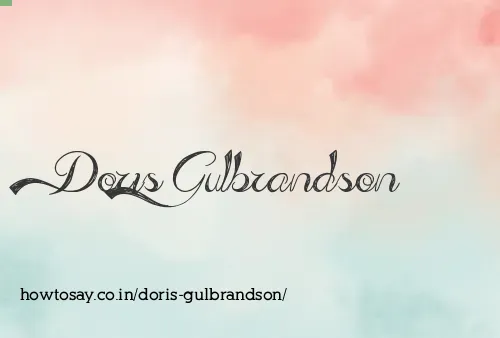Doris Gulbrandson