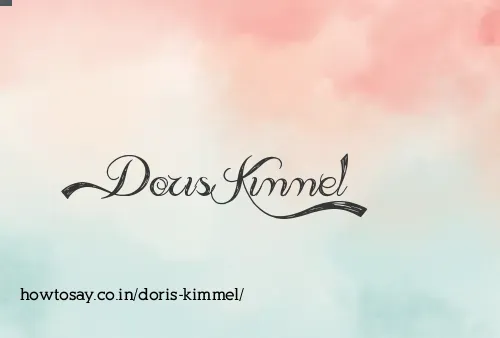 Doris Kimmel