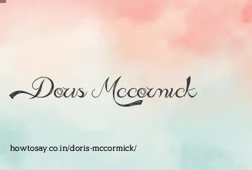 Doris Mccormick