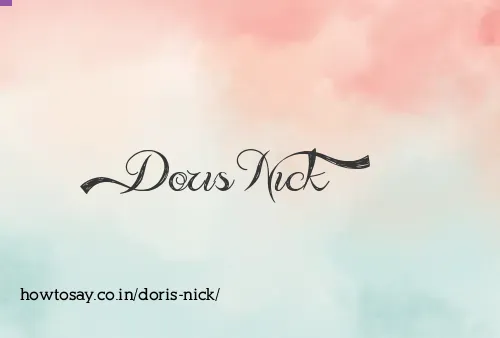 Doris Nick