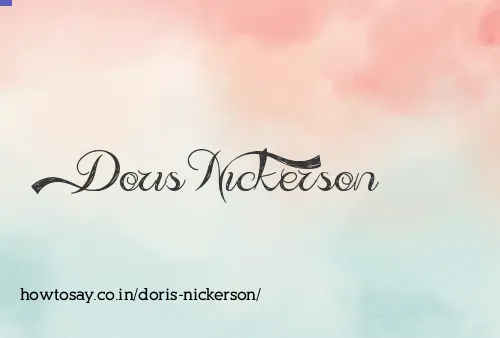 Doris Nickerson