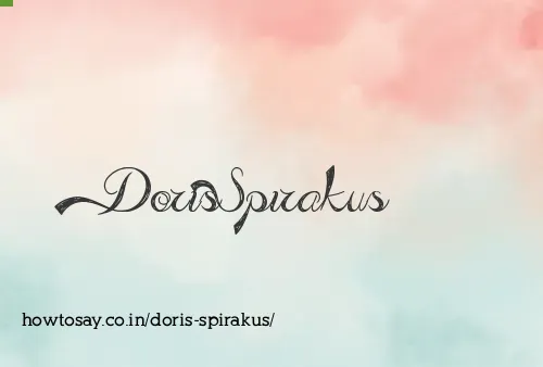 Doris Spirakus