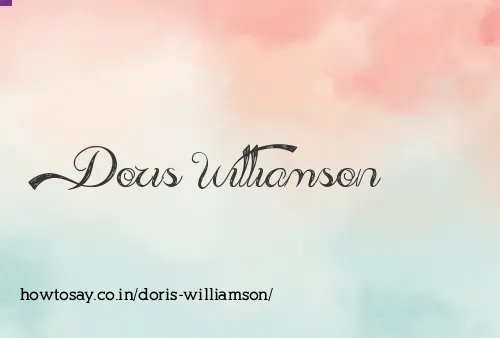 Doris Williamson