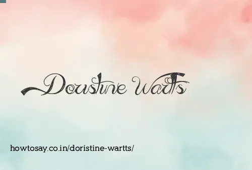 Doristine Wartts