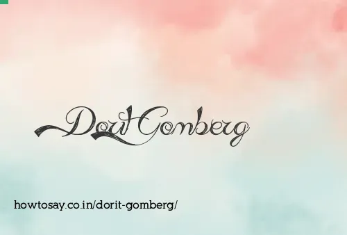 Dorit Gomberg