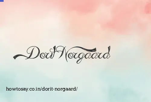 Dorit Norgaard