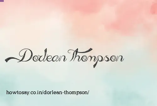 Dorlean Thompson
