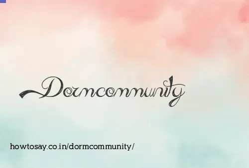 Dormcommunity