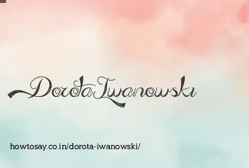 Dorota Iwanowski