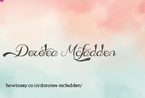 Dorotea Mcfadden