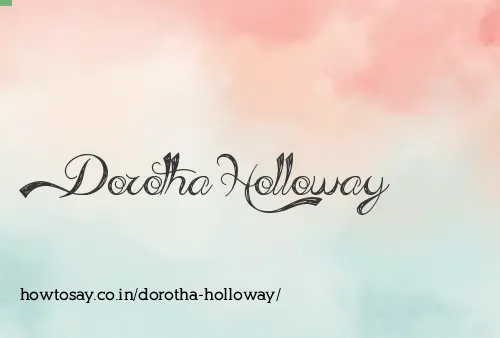 Dorotha Holloway