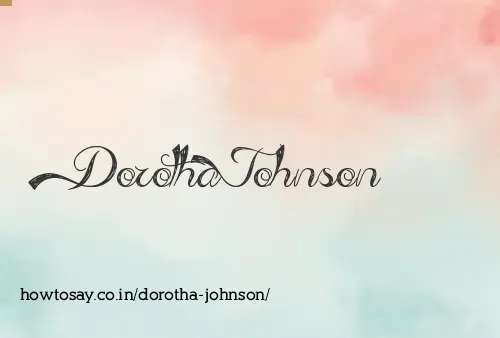 Dorotha Johnson