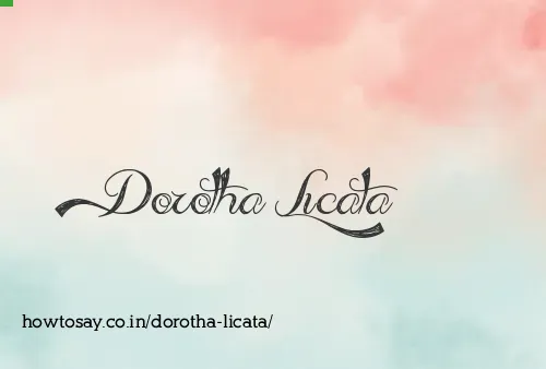 Dorotha Licata