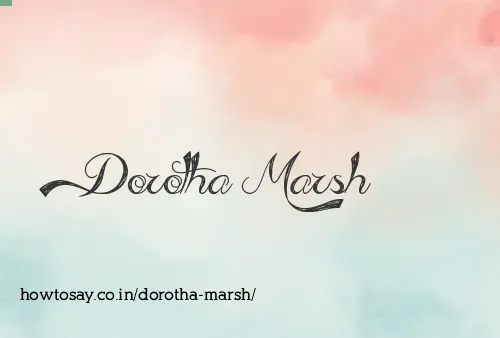 Dorotha Marsh