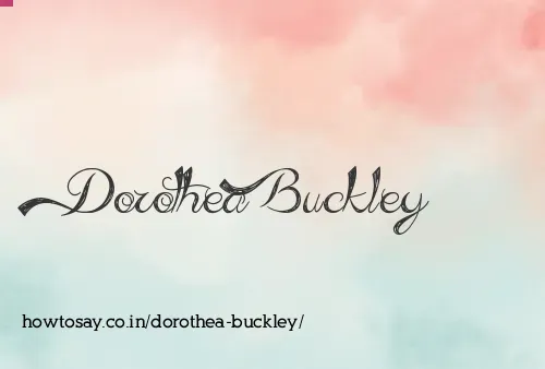 Dorothea Buckley