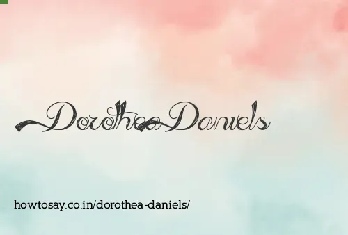 Dorothea Daniels