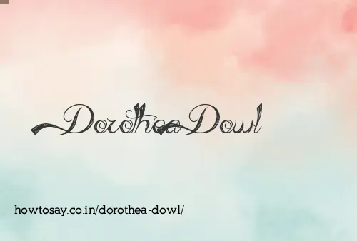 Dorothea Dowl