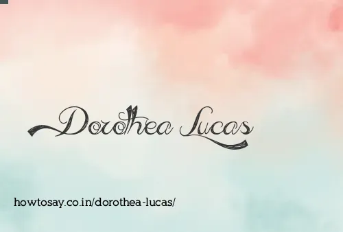 Dorothea Lucas