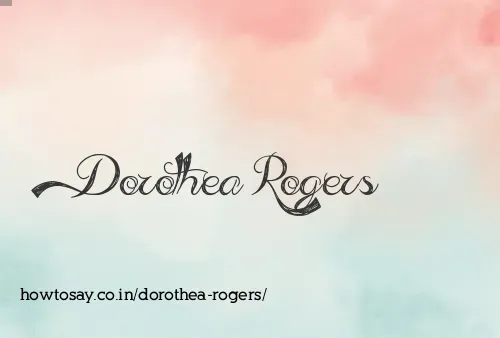Dorothea Rogers