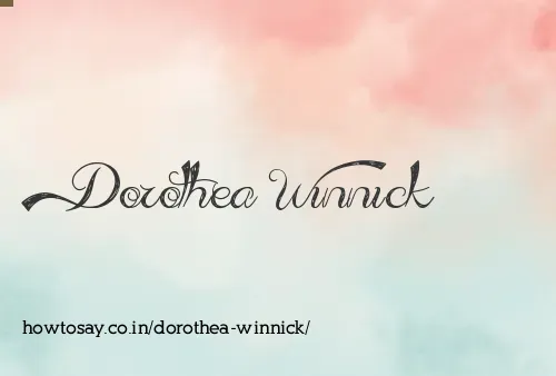 Dorothea Winnick