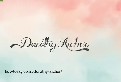 Dorothy Aicher