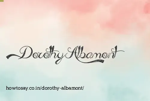 Dorothy Albamont