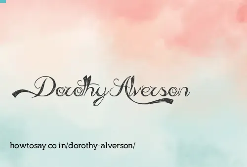 Dorothy Alverson