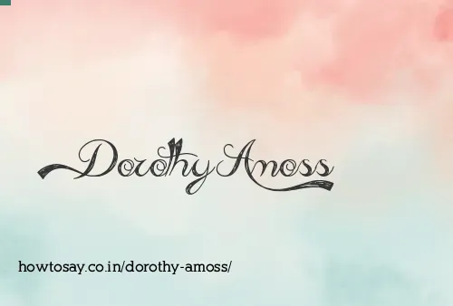 Dorothy Amoss