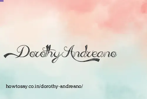 Dorothy Andreano