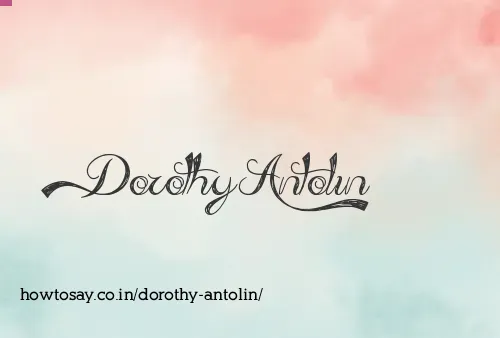 Dorothy Antolin