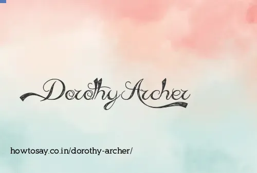 Dorothy Archer