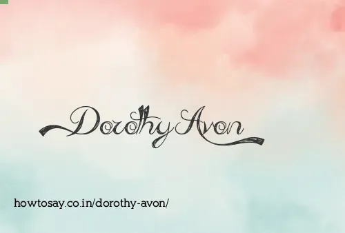 Dorothy Avon