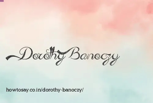 Dorothy Banoczy