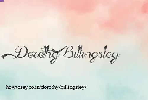 Dorothy Billingsley
