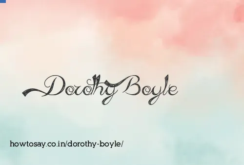 Dorothy Boyle