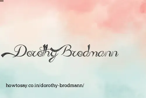 Dorothy Brodmann